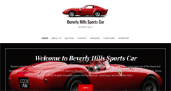 Desktop Screenshot of beverlyhillssportscar.com